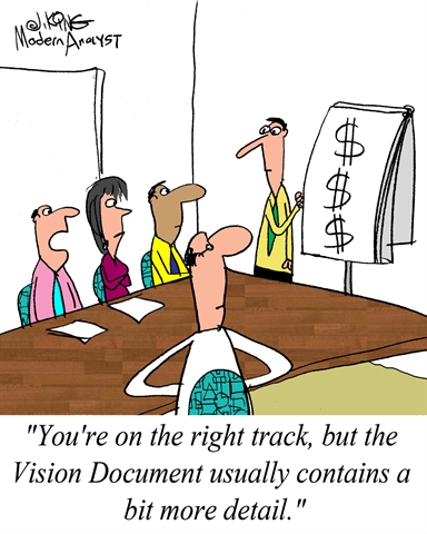 Humor: Vision Document Content